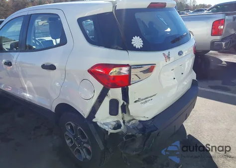 2021 Ford Ecosport S из США, поврежденный, VIN MAJ3S2FE2MC438728